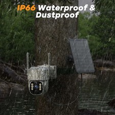 Campark 2.5K Solar Trail Camera PTZ Wildlife Hunting Game Cam IR Night Vision — image 12