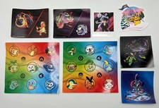 Pokemon 8 Count Sticker Sets and Sheets