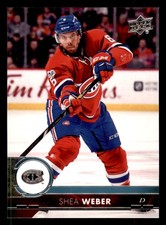 2017 Upper Deck Shea Weber #106  Montreal Canadiens