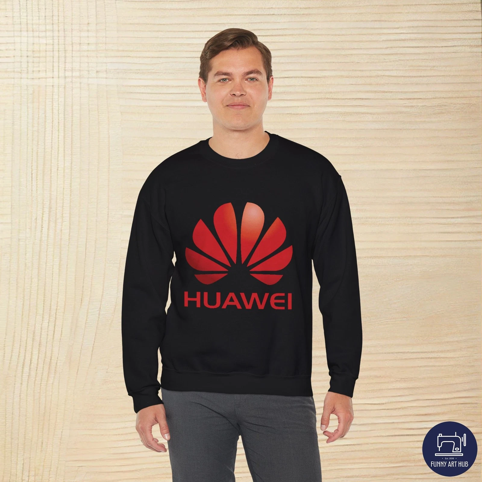 Huawei Logo Unisex Sweatshirt