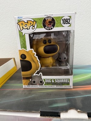 Funko Pop! Disney Plus Dug Days Dug and Squirrel 1092 with Protector