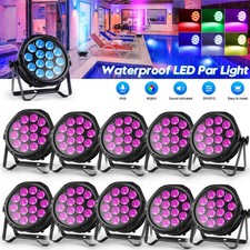 10x 210W 14LED Waterproof Par Light RGBW DMX Stage DJ Outdoor Lighting Light