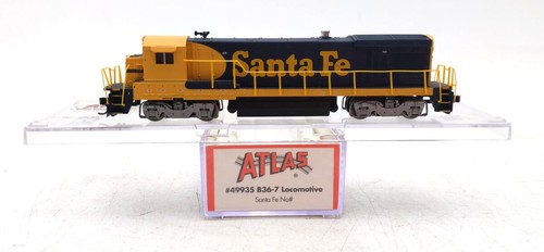 Locomotora diésel Atlas 49935 escala N Santa Fe B36-7 EX/caja | Condition: Used