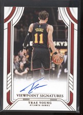 2024 Panini National Treasures Viewpoint Sigs Trae Young #VP-TRA Bronze 16/25