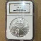 U.S. Mint 2006-W American Silver Eagle $1 1 oz .999 Silver NGC MS69 #2527106-003