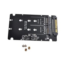 SFF-8639 NVME U.2 to Combo NGFF M.2 M-Key SATA Black U.2 SFF-8639 to NVME SATA