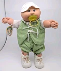 Vintage Cabbage Patch Kids PREEMIE Doll w/ PACIFIER & TAG