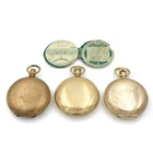 Antique American Waltham Watch Co. 18s 15j Men's Pocket Watch Lot of 3 #WB5253-2