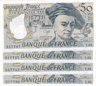 Top Quality: Ticket From 50 Francs Quentin de La Tour T.69 New