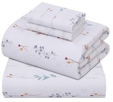 100% Cotton Sheets &ndash; Size Percale Bedding, Cooling & Queen Fairy Meadows