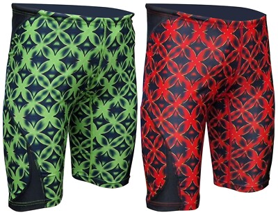 Acclaim Slim Fit Foshan Atlantic Print Herren Kompressions Schwimm Jammer 2026
