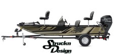 Boat Wrap Beige Gray White Vinyl Graphic Decal Kit Fishing Abstract Camo Lines Boat Wrap Beige Gray White Vinyl Graphic Decal Kit Fishing Abstract Camo Lines