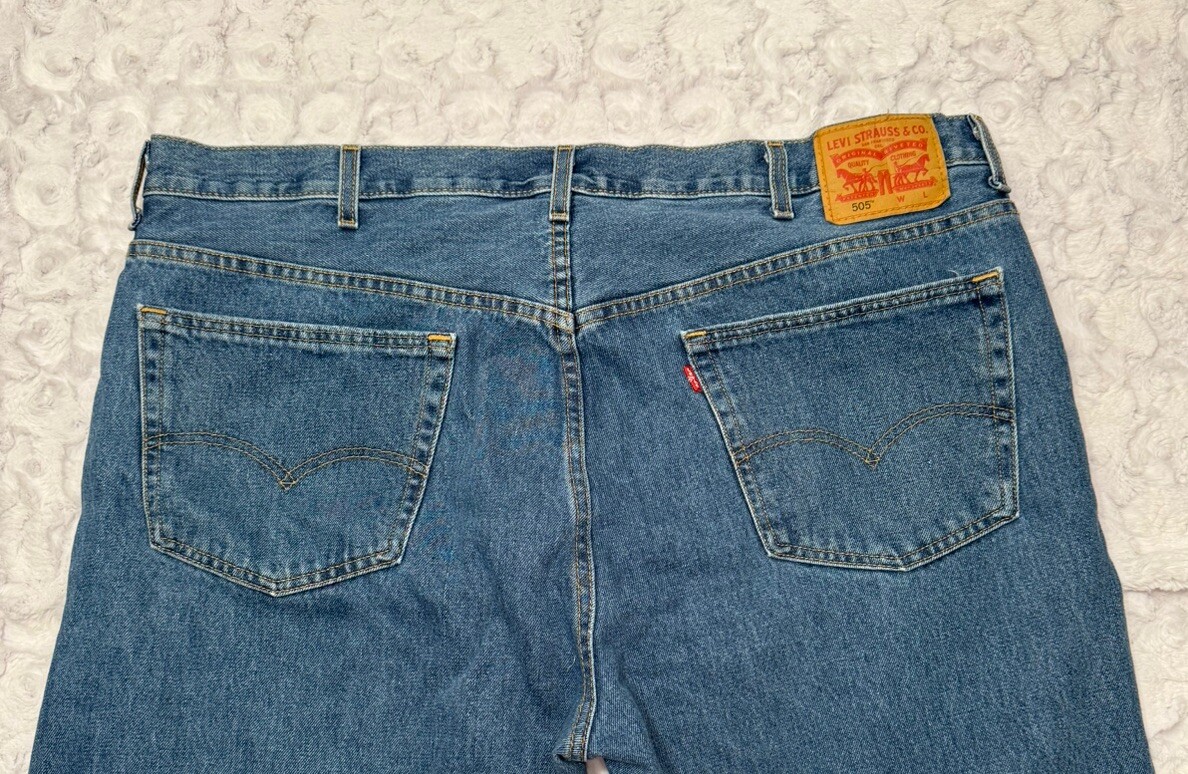 LEVI’S 505 W44 L29 Levis Men's 505 Regular Fit Jeans - Walmart.com