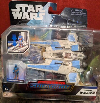 Star Wars Micro Galaxy Squadron Fang Fighter  w Fleet Commander Series 6 #0125