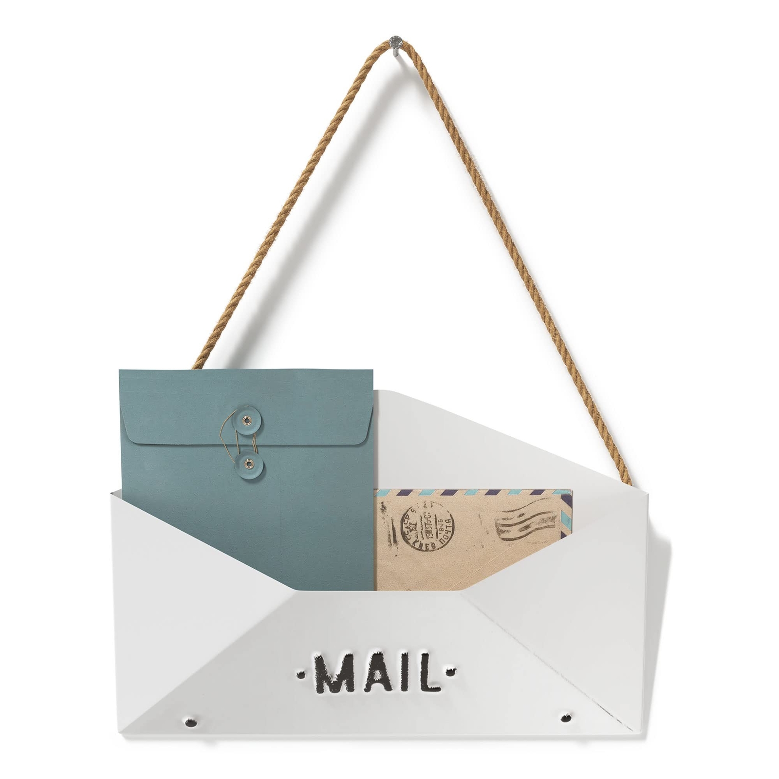 Barnyard Designs Wall Envelope Mail Sign Decor Rustic Vintage Decorative Mail...