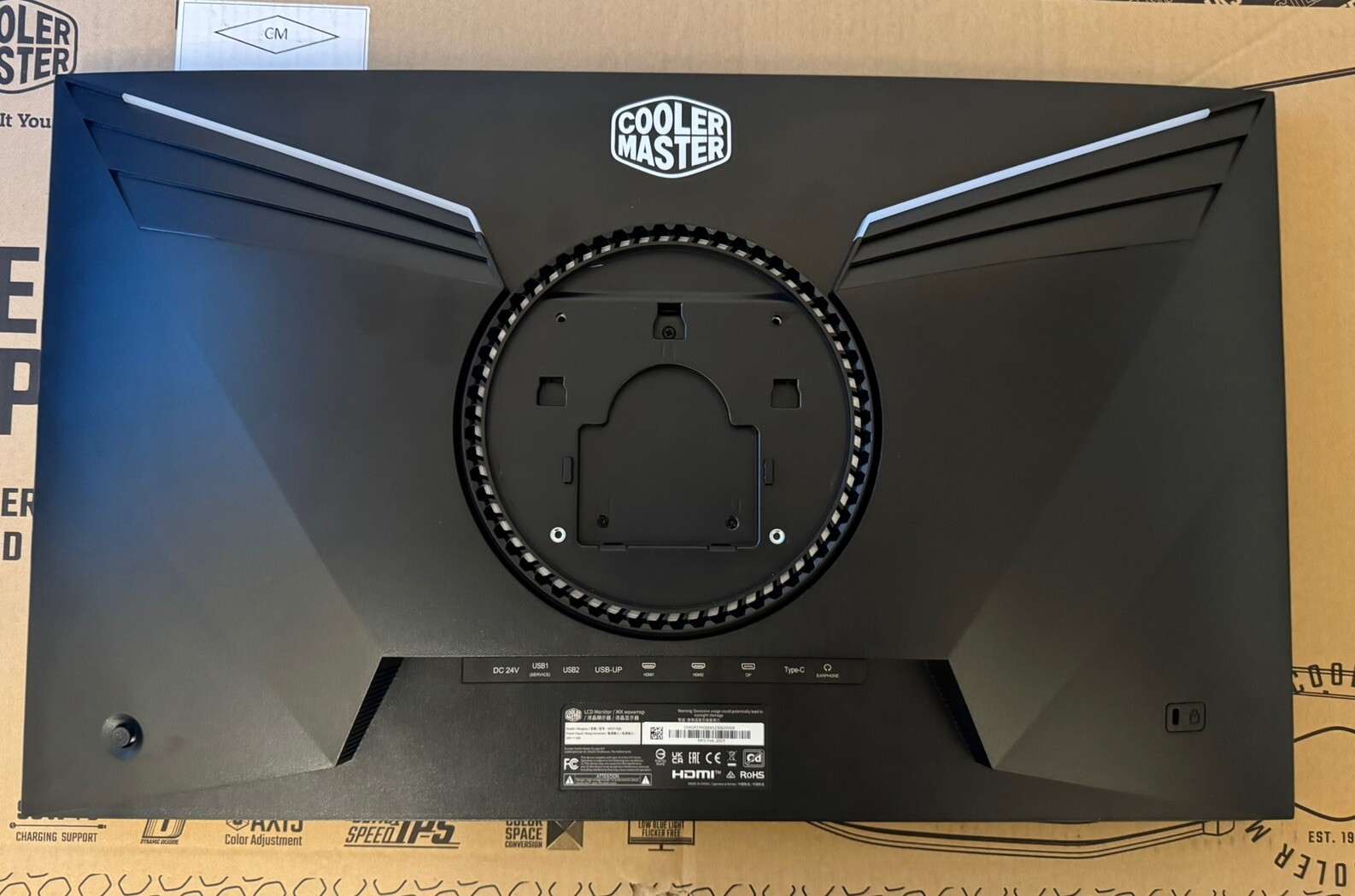Cooler Master Tempest GP27Q 27" QHD IPS 165Hz Mini-LED Gaming Monitor ...