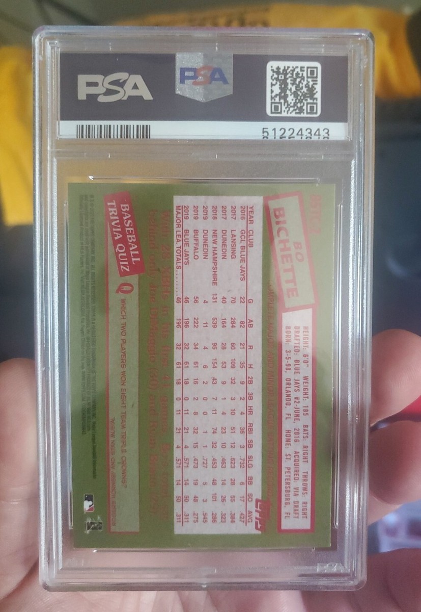 びっちー85 2020 Topps Chrome BO BICHETTE 1985 Refractor Rookie #85TC2