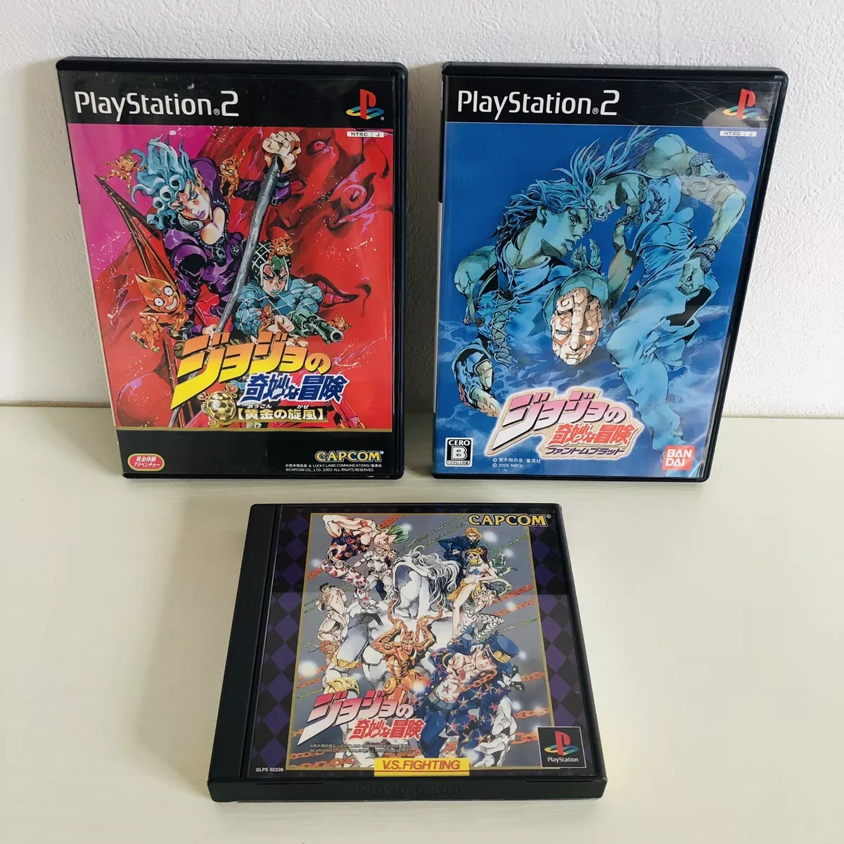 Complete Jojo's Bizarre Adventure Phantom Blood Playstation 2