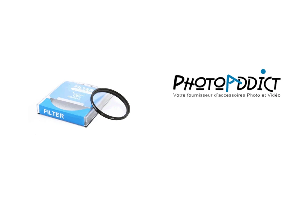 Filtre UV Ø52mm protection d'objectif filtre vissant - Déstockage - Photo 1/1