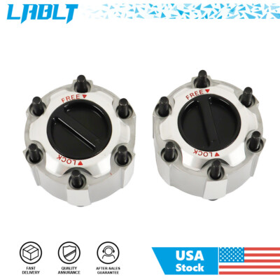 LABLT 2×Manual Locking Hubs 28 Spline For Nissan Pickup D21 Frontier 40250-2S610