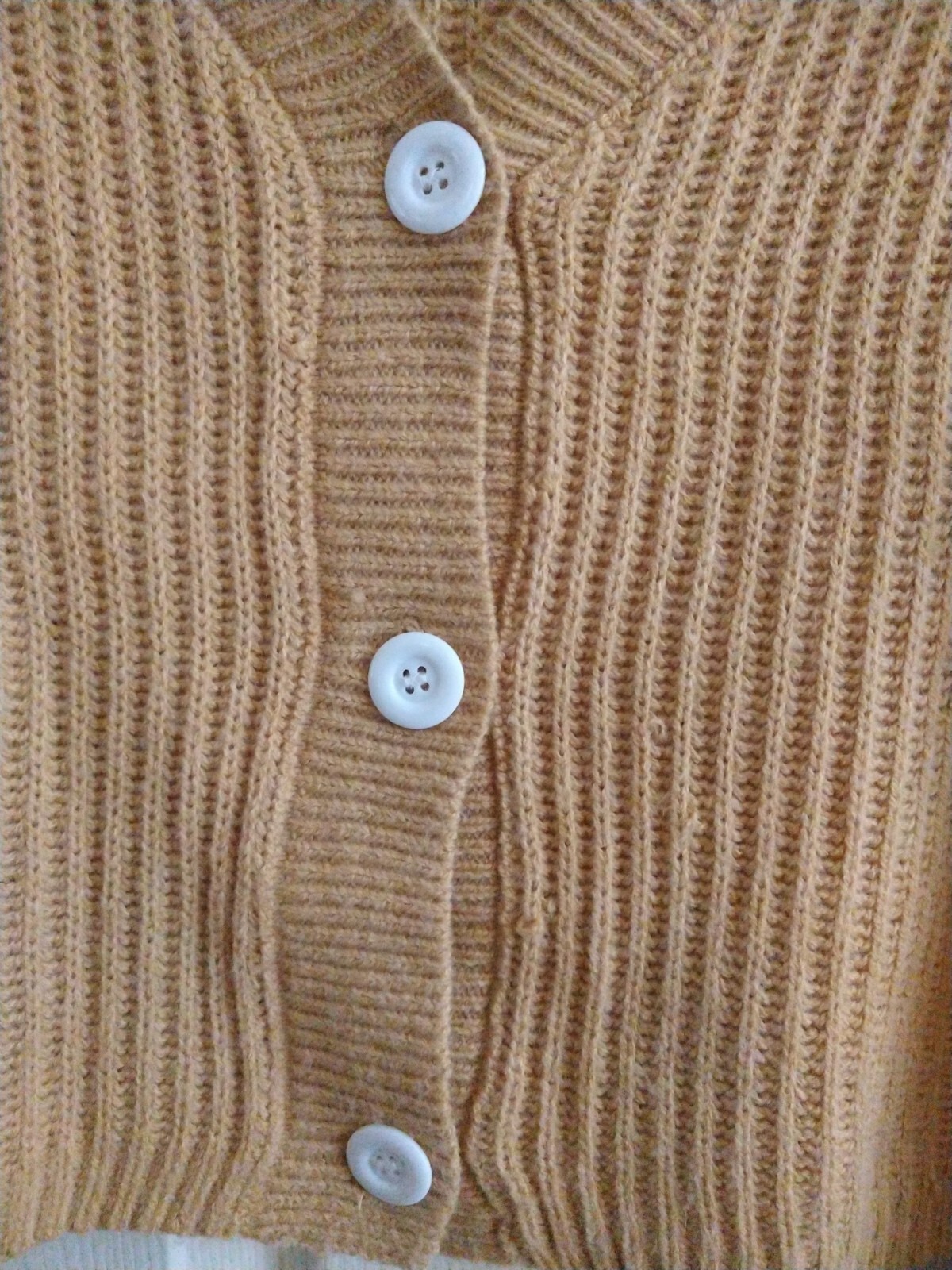 MakeMeChic Women's Solid V Neck Button Front Bish… - image 4