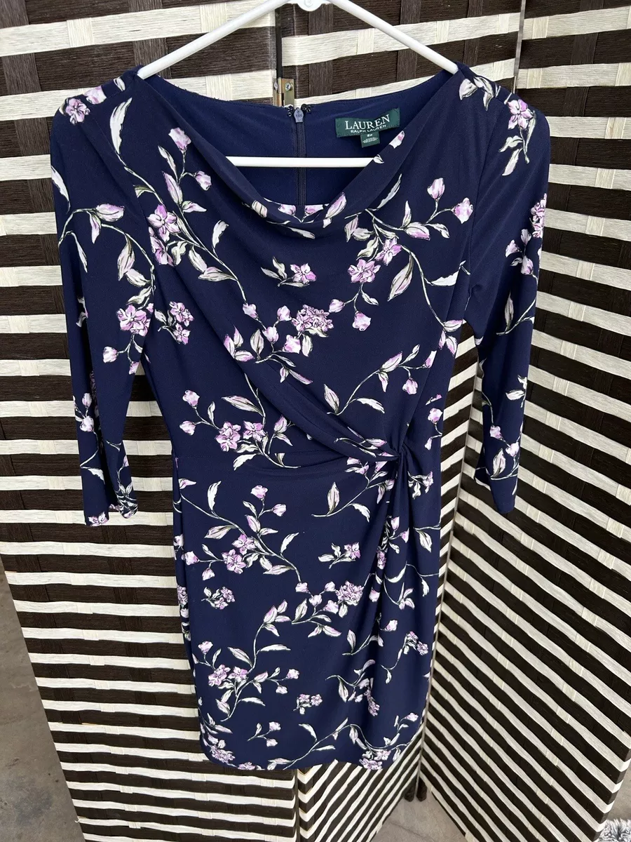 Lauren ralph top lauren blue dress