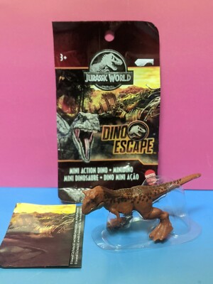 Jurassic World Dino Escape Mini Dino blind bag Carnotaurus Toro figure