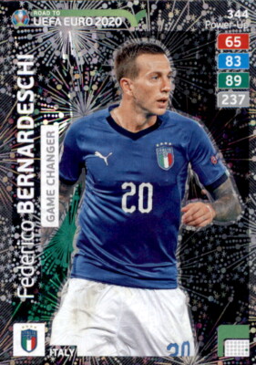 344 - Federico Bernardeschi - Game Changer -Adrenalyn Road to EURO EM 2020