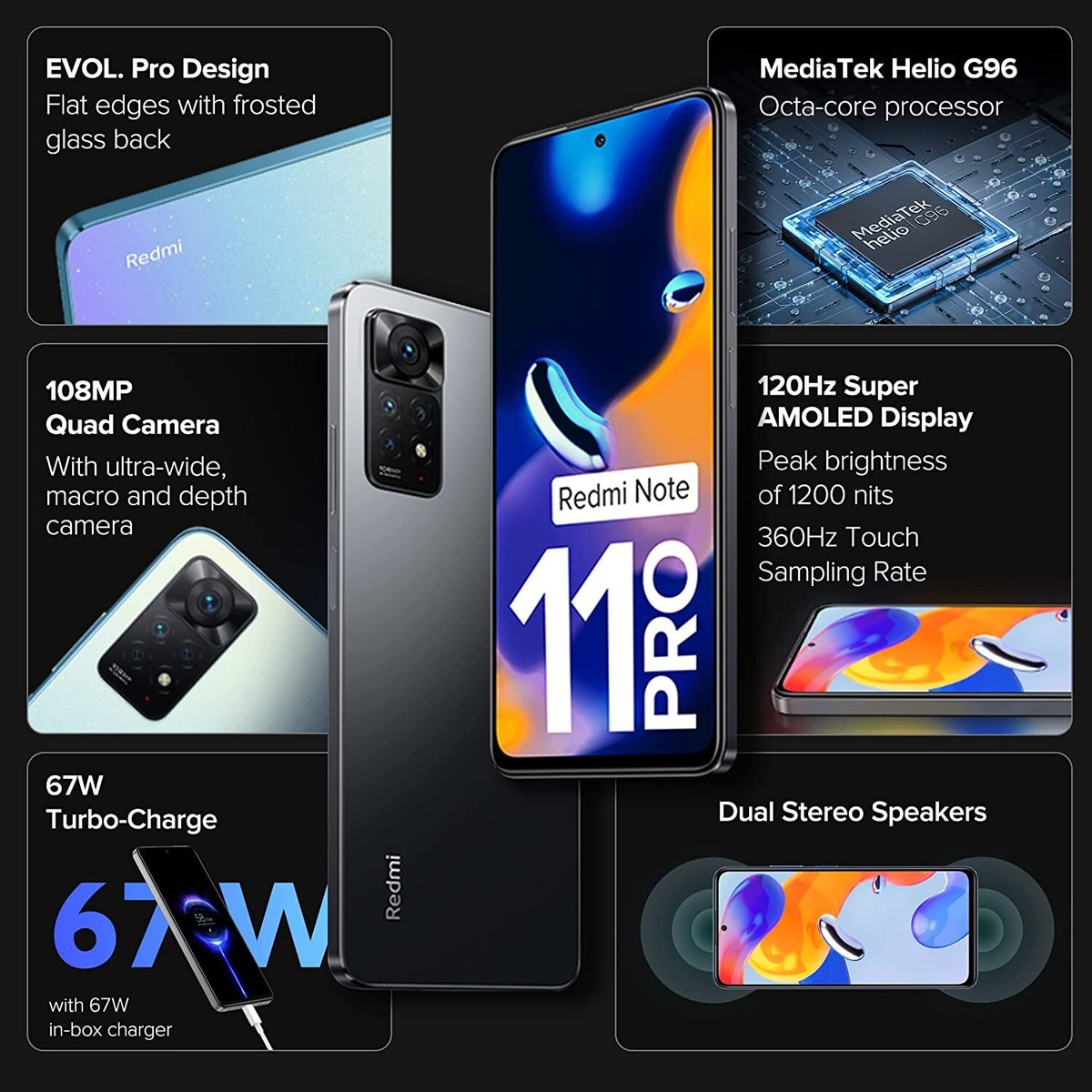 Redmi Note 11 Pro 5G 6 128GB オワイト本体 Amazon.com: Xiaomi Redmi Note 11 Pro 5G + 4G (for Tmobile