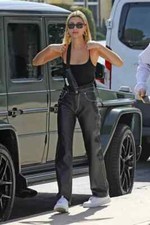 New Women's Black Genuine Lambskin Leather Pants Slim Fit Biker Motorcycle Pant