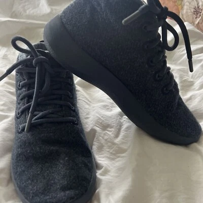 Zapatos deportivos Allbirds para mujer de lana cómodos botín talla 8 Mizzle azul marino - Imagen 1 de 4