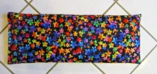 New Microwavable Therapeutic Floral Corn Bag / Heating Pad Hot Pack 6.5" x 17" 