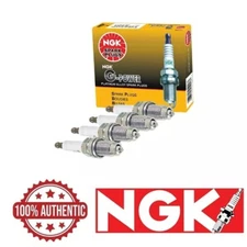 4 New NGK Platinum Power Spark Plugs BKR5EGP