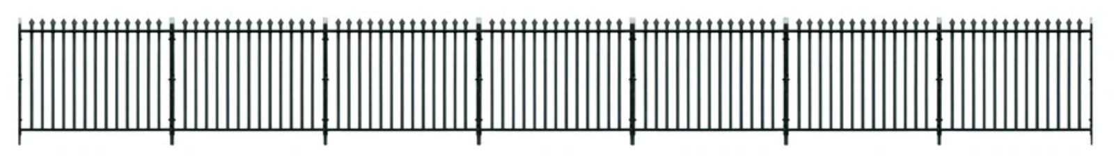 Peco LK741 O Gauge GWR Spear Fencing/Gates - Straight