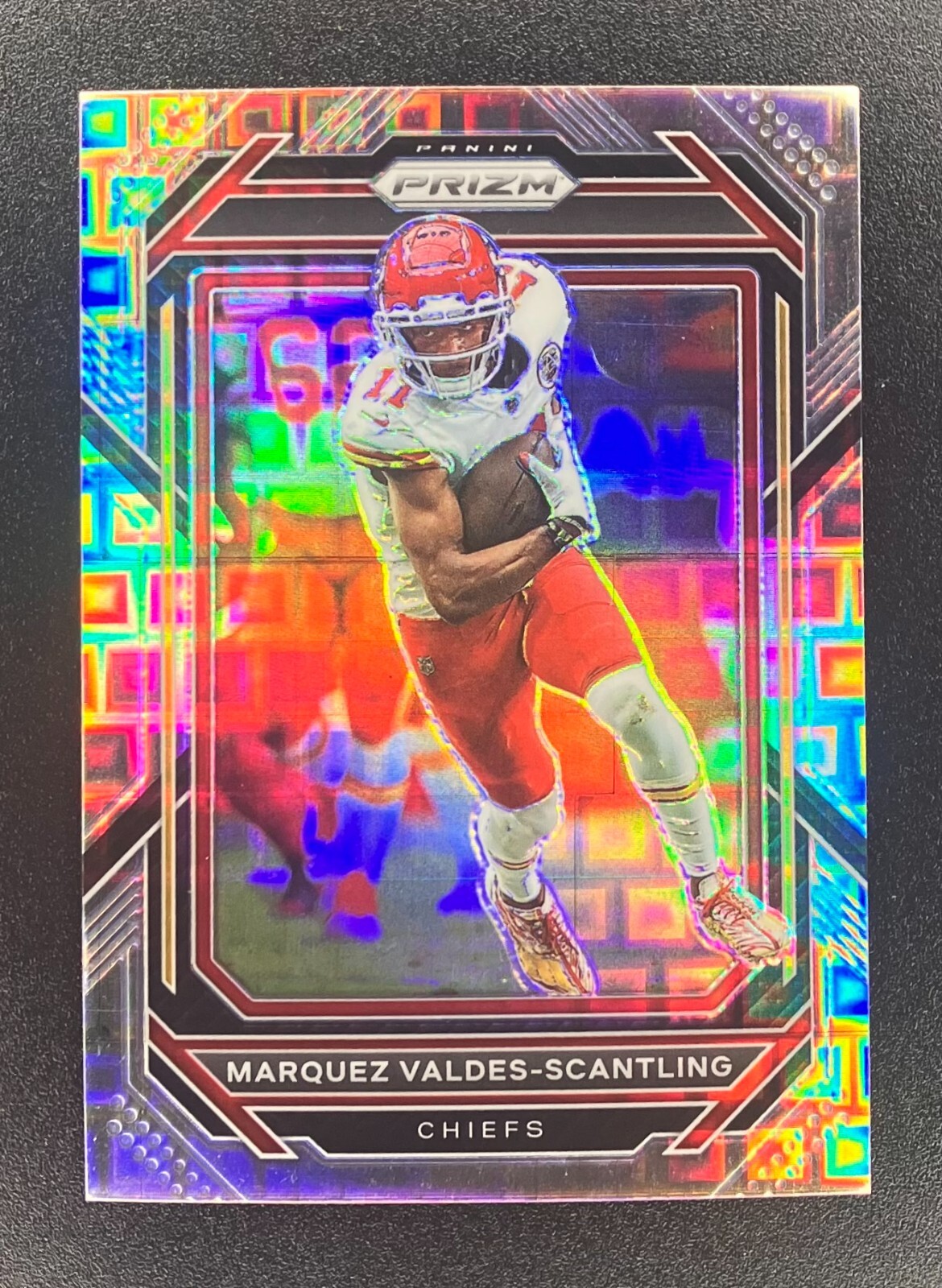2022 Panini Prizm #142 Marquez Valdes-Scantling Pandora /400 Chiefs Football Card