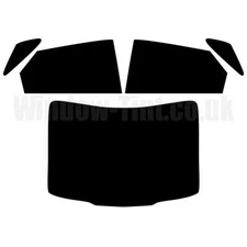 For Jaguar XJ 4-Door Saloon 2009+ Pre Cut Window Tint Kit 20% Dark Rear Car Film