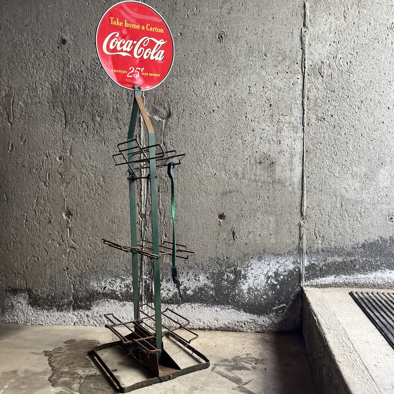Vintage Coca Cola 6 Pack Bottle Rack 25 cents | eBay