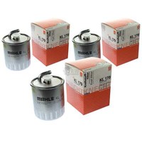 3X Mahle / Knecht KL 179 Kraftstofffilter Filter Fuel