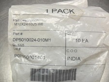 Lot of 10 - Dowel Pin M 10 X 24 6325m6 hardened ground DP5010024-010M1 NIB