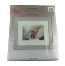 Lanarte Eating Elephant Cross Stitch Kit DMC Threads Animals Collection