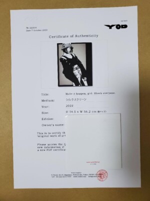 Hime Silkscreen Edition 30 Signed and Framed | eBay