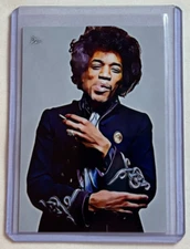 Jimi Hendrix Limited Edition Artist Signed “Smoking” Trading Card 4/10
