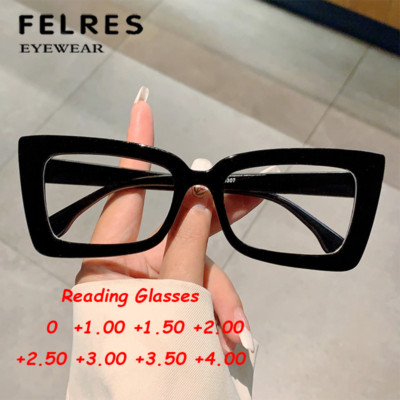 Cat Eye Presbyopia Glasses For Women Classic Reading Glasses Magnifying Readers
