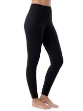 Fruit of the Loom Black Waffle Pant EverSoft Cotton Women's Sz XS 0-2 Thermal