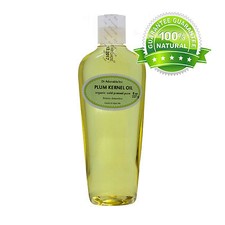 ORGANIC PLUM KERNEL SEED CARRIER OIL BY DR.ADORABLE 100  PURE 2OZ TO GALLON