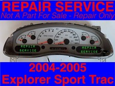Repair Service 2004 Ford Explorer Sport Trac Instrument Gauge Cluster 2005 04 05