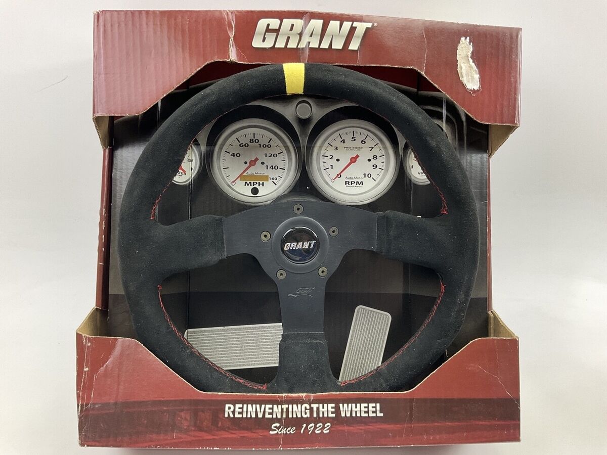 Grant 8547 Suede Series Steering Wheel 13.75 Grant 8547 Suede Series Steering Wheel 13.75