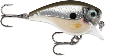 Rapala Balsa Xtreme Brat 03 Fishing Lure - Hot Dang Color For Freshwater Fishing