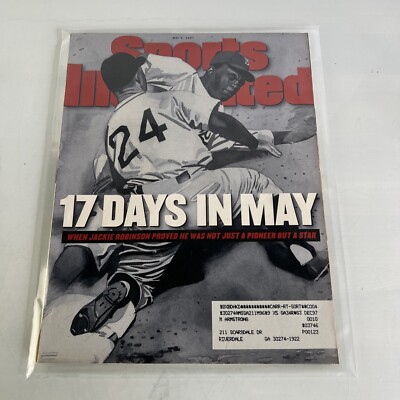 Sports Illustrated May 5, 1997 Jackie Robinson Brooklyn Dodgers 17 Days in May