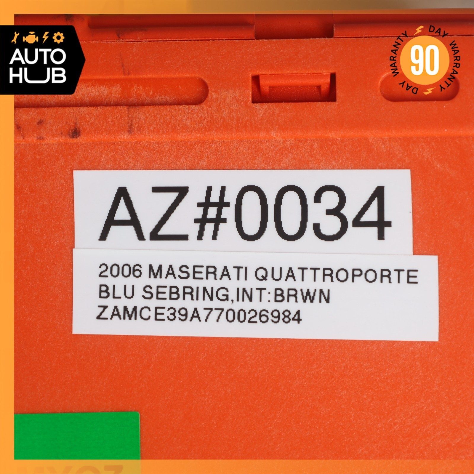 03-08 Maserati Quattroporte Temperature A/C Climate Control Module Unit OEM  79k